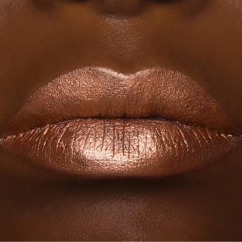 Jeffree Star I Gotta Go Velour Liquid Lipstick Metallic Rose Gold Y2K Fairy